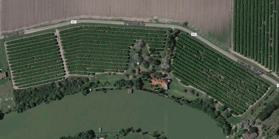 129 Valencia, Aerial